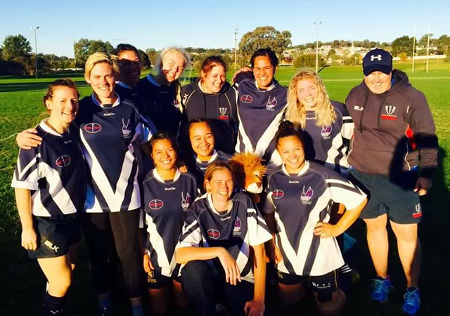 Women's Rugby State Team 2016