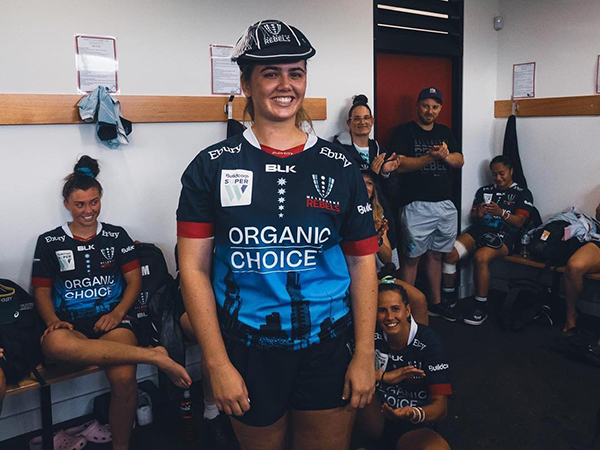 Katie Bugden Rebel #87 Super W Melbourne Rugby Club