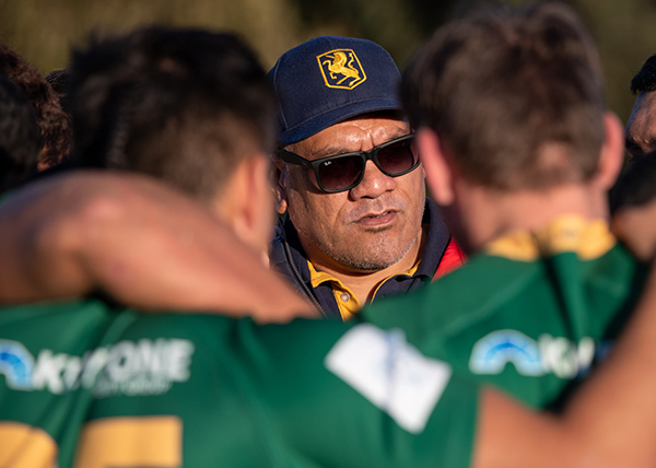Melbourne Rugby Club Head Coach, David Usu, Dewar Shield 2022