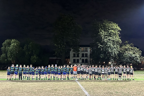 First U14 rugby night match at Orrong Romanis Reserve Melbourne v Geelong, Friday 21 July 2023
