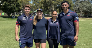 Melbourne Rugby Club President Michelle Iezzi