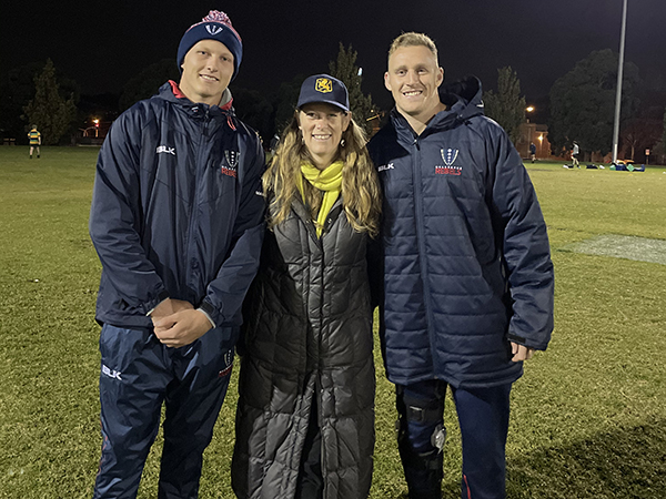 Melbourne Rugby Club President Michelle Iezzi